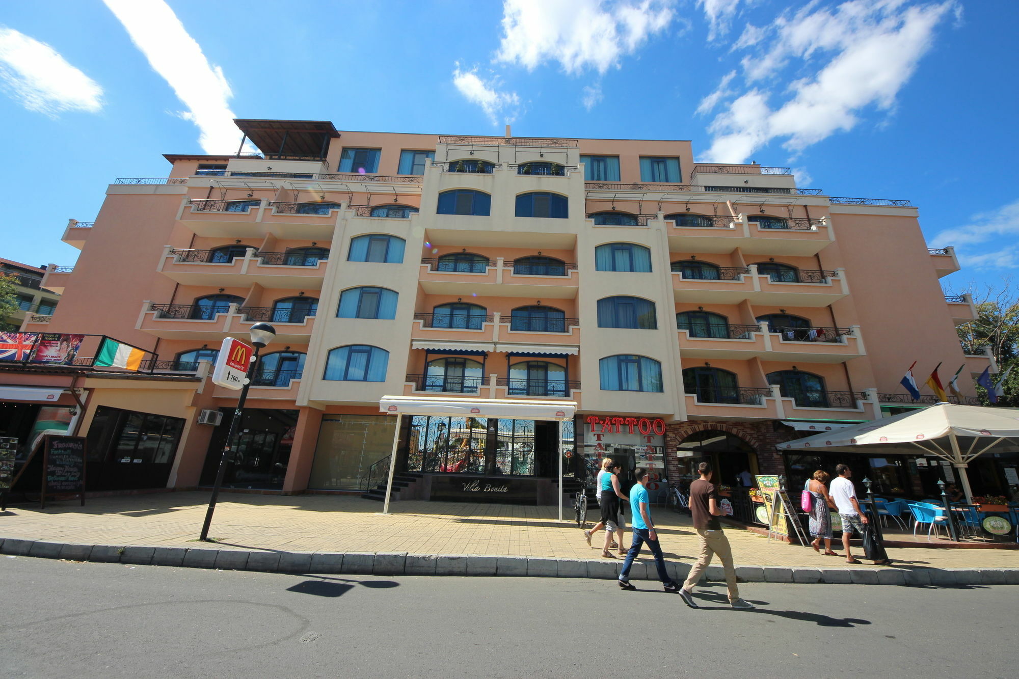 Menada Villa Bonita Apartments Sunny Beach Buitenkant foto